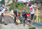 Pembangunan Jembatan Perintis Garuda Kampung Serupa Indah Capai 88 Persen, Kini Masuk Tahap Pengecoran