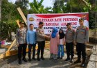 Polres Aceh Tengah Bangun Rumah Layak Huni untuk Warga yang Membutuhkan di Kecamatan Bies