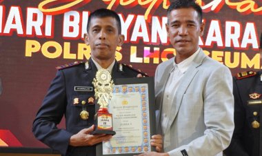 Polsek Muara Dua Ukir Prestasi di HUT Bhayangkara ke-80, Raih Juara III Polsek Terbersih