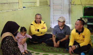 Kapolres Aceh Tengah Salurkan Bantuan Sosial untuk Ranayya Dhelisa, Anak yang Berjuang Melawan Sakit