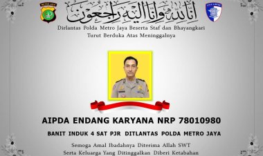 Gugur Saat Tolong Warga, Anggota Polantas Polda Metro Tewas Dilindas Truk Wing Box di JORR