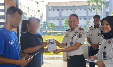 Dukung Ketahanan Pangan, Puluhan Warga Binaan Lapas Cipinang Terima Premi Hasil Kerja