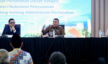 FGD Bersama Komisi II DPR RI, Wamen Ossy: RUU Administrasi Pertanahan untuk Wujudkan Sistem Pertanahan yang Lebih Baik