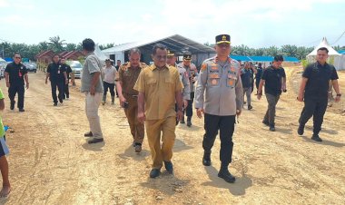 Hari Kedua Bertugas, Kapolda Aceh Tinjau Kesiapan Hunian Tetap Presisi di Aceh Tamiang Jelang Peresmian