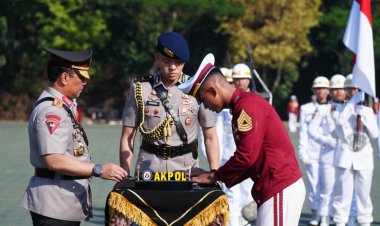 Tutup Pendidikan 282 Capaja Polri, Wakapolri Sampaikan Pesan Kapolri