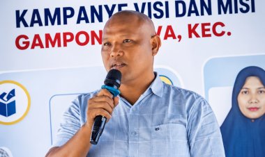 Paparan Visi Misi Berjalan Sukses, Calon Geuchik Nomor Urut 2 Tarik Simpati Warga Gampong Kapa