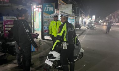 Cegah Balap Liar, Satlantas Polres Aceh Tengah Tertibkan 25 Motor Knalpot Brong