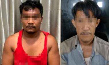 Dua DPO Terduga Pelaku Pencuri Rel Kereta Api di 5 TKP Dibekuk Polres Way Kanan, Kerugian Capai Tiga miliar Lebih