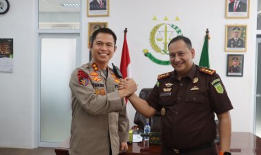 Kapolres Pidie Jaya Jalin Silaturahmi dengan Kajari Pidie Jaya, Perkuat Sinergitas Penegakan Hukum