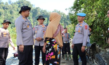 Berkantor di Pante Ceureumen, Kapolres Aceh Barat Perkuat Kehadiran Polri di Tengah Masyarakat