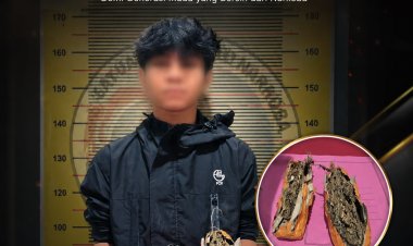 Sat Resnarkoba Polres Aceh Tengah Gagalkan Peredaran 114,83 Gram Ganja, Kurir Remaja Diamankan