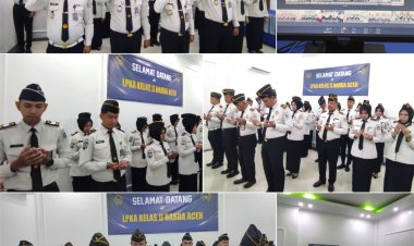 LPKA Banda Aceh Ikuti Apel Bersama Kementerian, Tegaskan Komitmen Penegakan Hak-Hak Dasar Anak