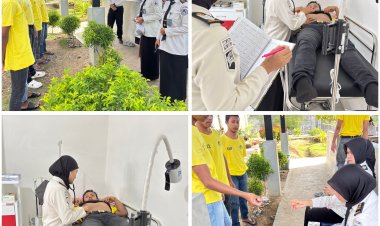 Pelayanan Kesehatan Jadi Prioritas, LPKA Banda Aceh Periksa Kondisi Anak Binaan yang Sakit