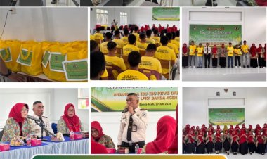 Peringati Hari Anak Nasional ke-42, Ka LPKA Banda Aceh Sambut Kunjungan Ketua PIPAS Daerah Aceh