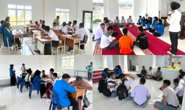 LPKA Banda Aceh Perkuat Pendidikan Anak Binaan, Kegiatan Belajar Mengajar Berlangsung Penuh Semangat