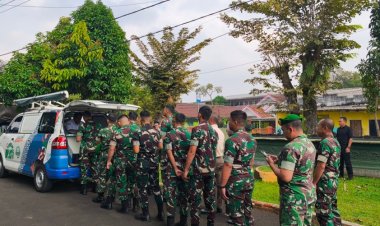 BPJS Kesehatan Dekatkan Layanan JKN bagi Prajurit dan Masyarakat melalui BPJS Keliling di Korem 043/Gatam