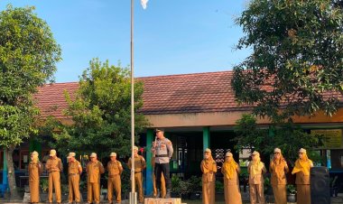 Police Goes To School, Polsek Negara Batin Ajak Pelajar Jauhi Kenakalan Remaja Hingga Narkoba