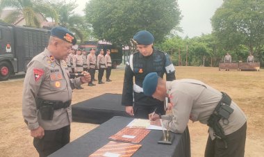 Batalyon B Pelopor Tegaskan Komitmen Berantas Narkoba, Judi, dan Pelanggaran Disiplin