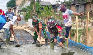 Pembangunan Jembatan Perintis Garuda Kampung Serupa Indah Capai 88 Persen, Kini Masuk Tahap Pengecoran