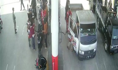Hampir Ditusuk Golok Akibat Perselisihan BBM, Operator SPBU Gunung Sangkaran Nyaris Menjadi Korban