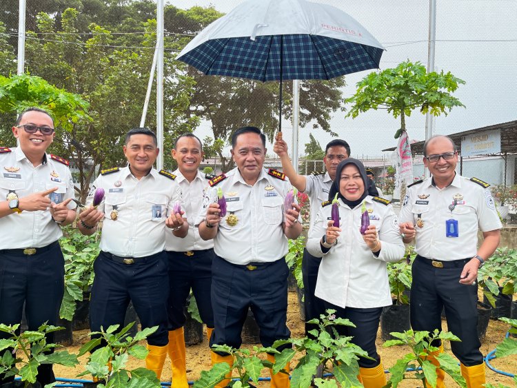 Tingkatkan Produktivitas, Kanwil Ditjenpas Aceh Dorong Optimalisasi Lahan UPT Pemasyarakatan