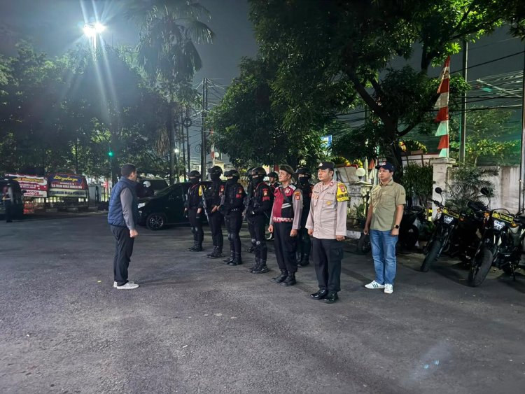 Patmob D 73 Batalyon D Pelopor Gelar Patroli Rayonisasi, Antisipasi Tawuran dan Balap Liar di Kota Bekasi