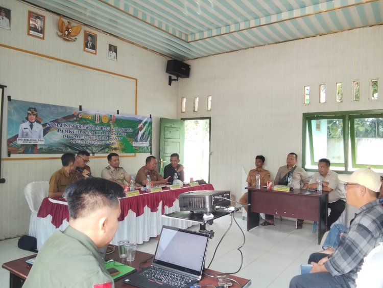 Sosialisasi Program Sarana dan Prasarana Perkebunan Kelapa Sawit Tahun Anggaran 2026