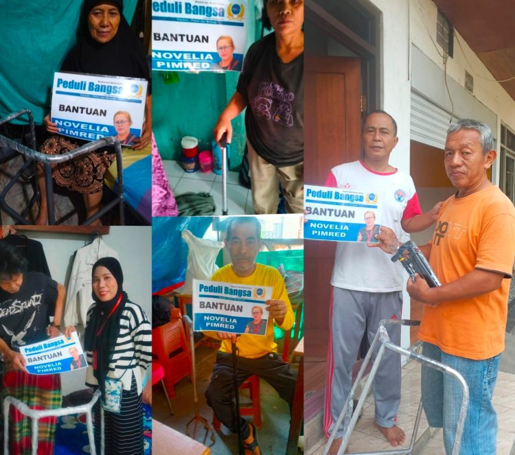 Media Peduli Bangsa Salurkan Bantuan Untuk Lansia