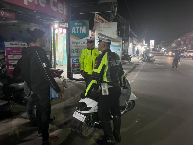 Cegah Balap Liar, Satlantas Polres Aceh Tengah Tertibkan 25 Motor Knalpot Brong