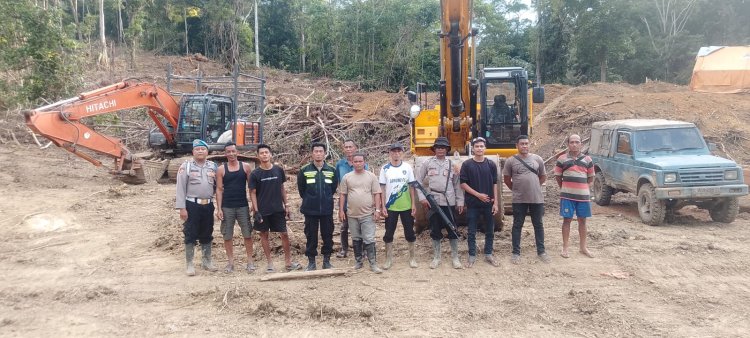 Isu PETI di Kampung Kekuyang Terbantahkan, Polisi Temukan Pembukaan Lahan Perkebunan Kopi