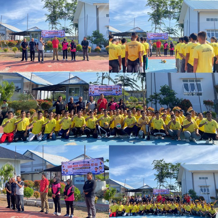 LPKA Banda Aceh Resmi Buka Semarak Hari Anak Nasional 2026, Tumbuhkan Kreativitas dan Harapan Anak Binaan
