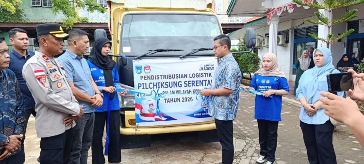 Wali Kota Langsa Lepas Armada Logistik Pilchiksung 2026 Menuju Lima Kecamatan