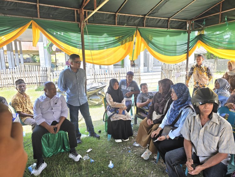 Sekda Kota Langsa Pantau Langsung Pemilihan Geuchik Gampong Kapa, Tekankan Demokrasi Damai