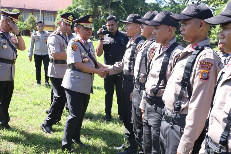 Kapolda Aceh Resmi Buka Pendidikan Bintara Polri 2026, Cetak Personel Presisi Berintegritas