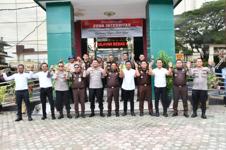 Perkuat Sinergi Penegakan Hukum, Kapolres Aceh Timur Kunjungi Kejaksaan Negeri Aceh Timur