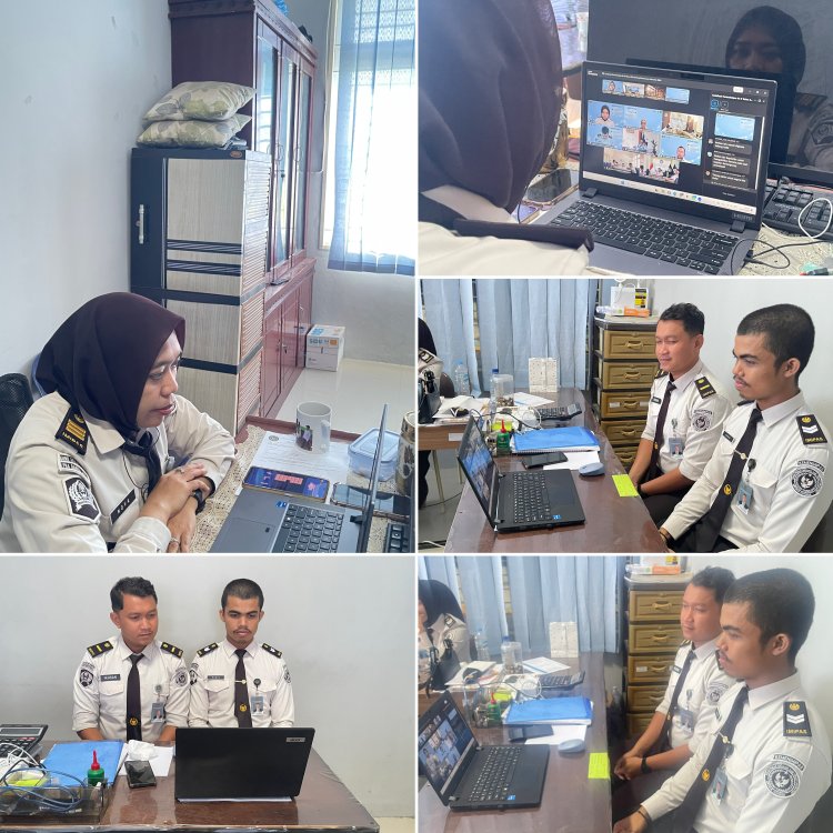 Perkuat Tata Kelola, LPKA Kelas II Banda Aceh Ikuti Sosialisasi Pencegahan Fraud Pengadaan Barang/Jasa