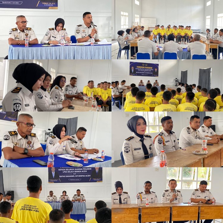LPKA Kelas II Banda Aceh Gelar Sidang TPP, Pastikan Hak Integrasi Anak Binaan Terpenuhi