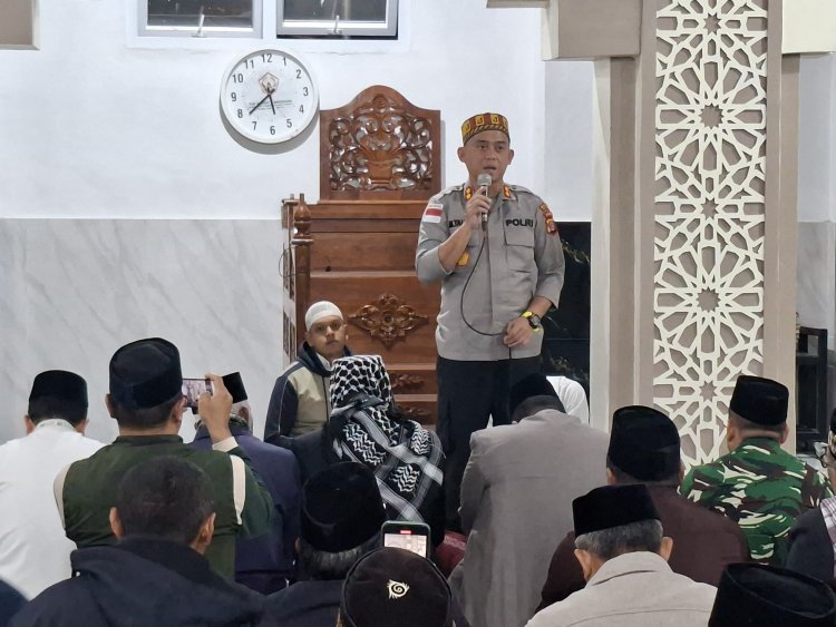 Safari Subuh Kapolres Aceh Tengah Ajak Orang Tua Awasi Anak, Tekankan Keselamatan Berkendara dan Kamtibmas