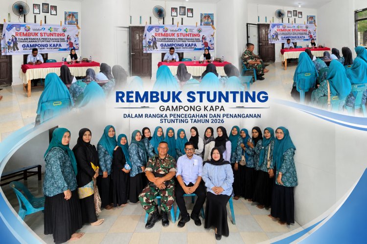 Gampong Kapa Gelar Rembuk Stunting 2026, Perkuat Sinergi Percepatan Penurunan Stunting