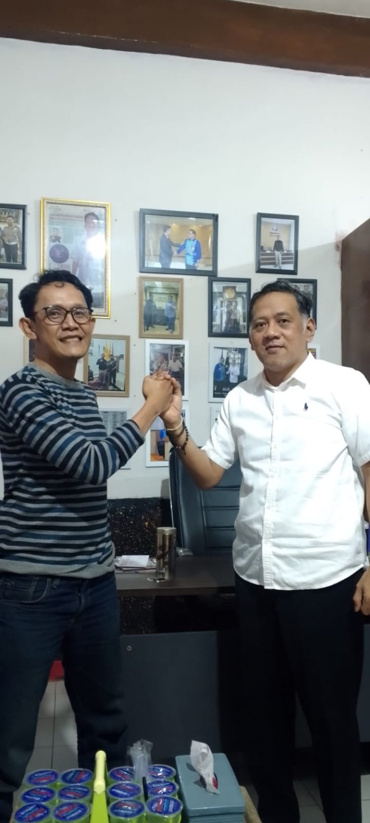 DPW IWO Indonesia dan DPD ASWIN Provinsi Lampung Rapatkan Barisan, Perkuat Sinergi Organisasi Pers