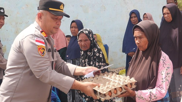 Jumat Berkah, Polres Aceh Tengah Hadirkan Senyum dan Kebahagiaan untuk Warga Gemboyah