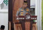 Dari Masjid Babuttaubah, Kapolres Aceh Tengah Serukan Warga Tangkal Hoaks dan Kenakalan Remaja