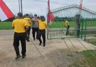 Semarak HUT ke-81 RI, Polsek Meurah Mulia Laksanakan Jumat Bersih di Masjid Rhadatul Amal