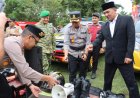 Polres Aceh Tengah Ikuti Apel Kesiapsiagaan Pencegahan, Penanganan Karhutla dan Penanggulangan Bencana