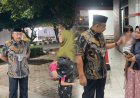 Haji Uma Jenguk dan Bantu Biaya Pendamping Dua Anak Bocor Jantung Asal Aceh di Jakarta