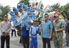 Semarak HUT ke-81 Kemerdekaan RI, Wali Kota Langsa Lepas 10003 Peserta Pawai Alegoris
