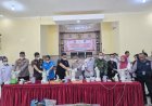 Gempur Narkoba, Polres Langsa Musnahkan 3.090 Gram Sabu dan 13.741 Gram Ganja