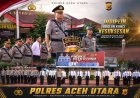 Mengenang Jejak Perjuangan, Polres Aceh Utara Gelar Upacara Hari Juang Polri