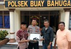 Sadar Hukum, Seorang Warga Bumi Harjo Serahkan Senpi Rakitan Beserta 5 Butir Amunisi ke Polisi