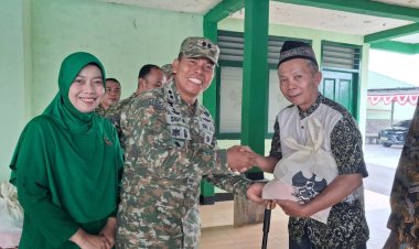 Dalam rangka memperingati Hari Ulang Tahun (HUT) ke-1 Kodam XXI/Radin Inten, Kodim 0427/Way Kanan menggelar kegiatan bakti sosial yang dipusatkan di wilayah Kabupaten Way Kanan, Jumat (31/7/2026).